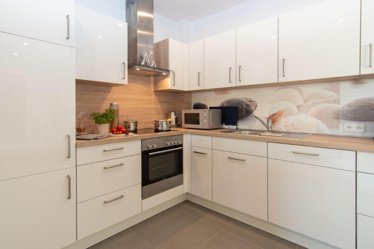 Haus-Wilhelmsplatz-Wohnung-Heimathafen Heiligenhafen Luaran gambar