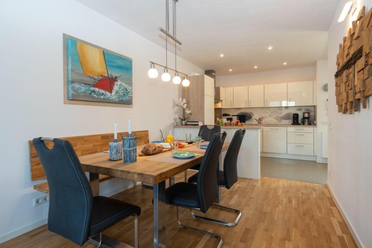 Haus-Wilhelmsplatz-Wohnung-Heimathafen Heiligenhafen Luaran gambar